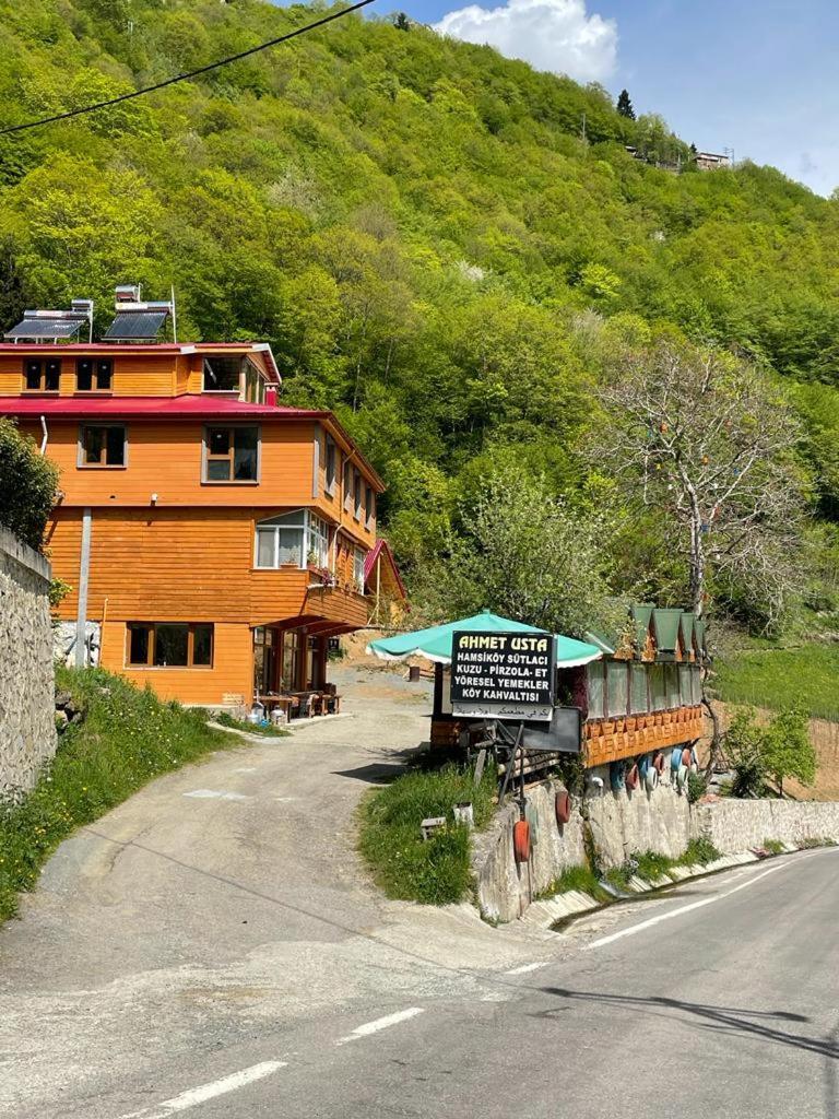 Bizim O'Ra Kueme Evleri & Bungalov Macka ภายนอก รูปภาพ